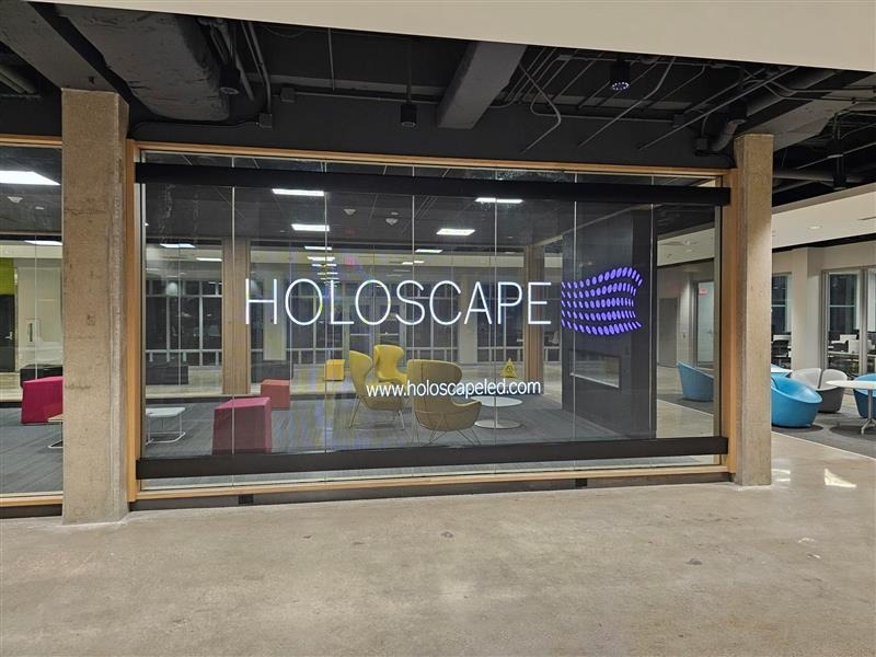 Holoscape Transparent Displays - The perfect display to showcase content in your store and windows 1175